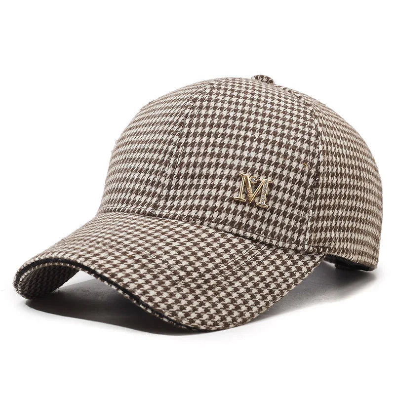 Vintage Plaid Dad Hat