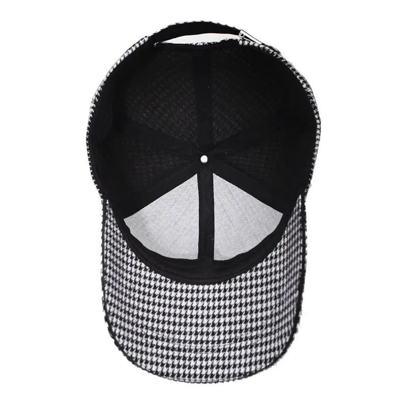Vintage Plaid Dad Hat