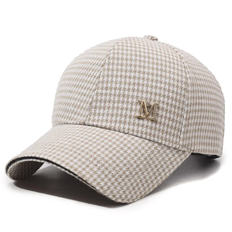 Vintage Plaid Dad Hat